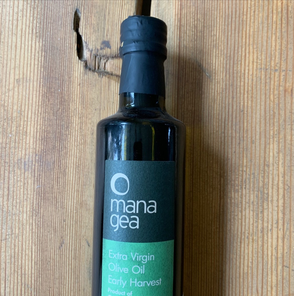 Оливковое масло зеленое с высоким содержанием полифенолов, MANA GEA